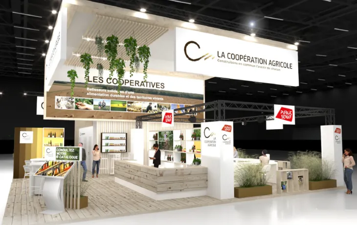 Stand LCA au Salon de l'Agriculture