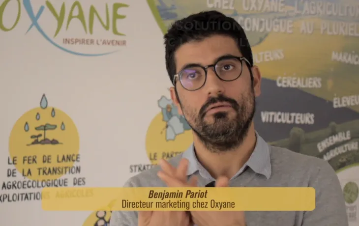 Benjamin Pariot, directeur du marketing digital chez Oxyane