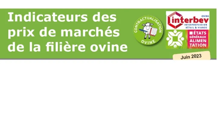 indicateur ovin juin 2023