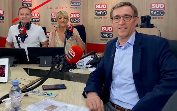 Dominique Chargé sur Sud Radio, le 12/07/2023