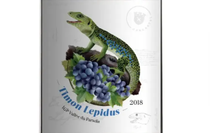 Cuvée &quot;Timon Lepidus&quot;, dont 1€ est reversé à ces actions de sauvegarde