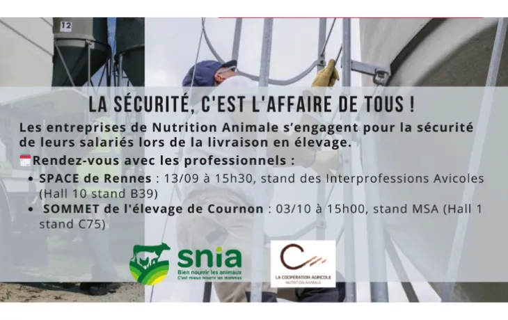 Sécurité livraisons en élevage