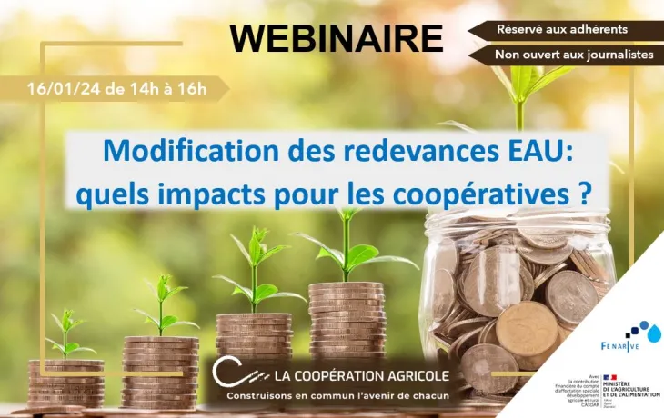 Redevance Eau - La Coopération Agricole