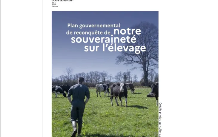 Plan de souveraineté élevage du gouvernement