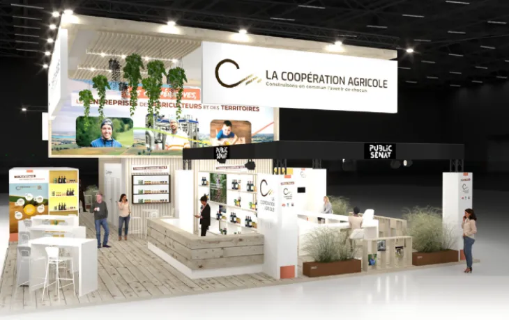 Stand LCA au Salon de l'Agriculture 2024