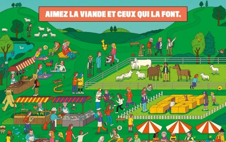 visuel Interbev A table