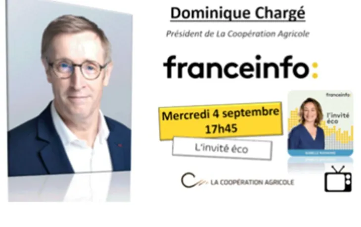 Intervention de Dominique Charge sur France Info 04/09/2024