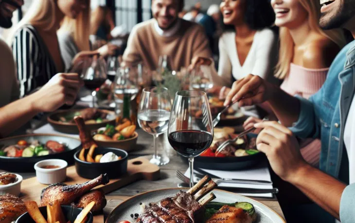 IA Repas au restaurant