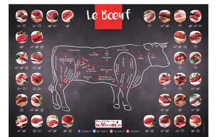 boeuf morceaux