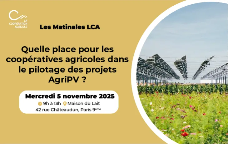 Matinale LCA - Agrivoltaisme