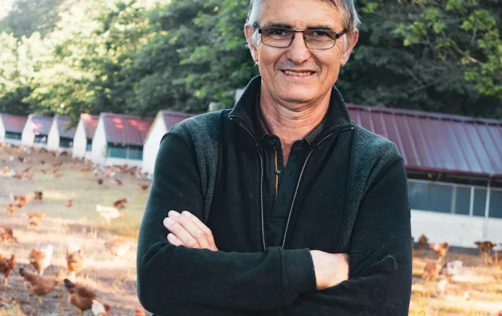 Bernard Tauzia, président section avicole LCA