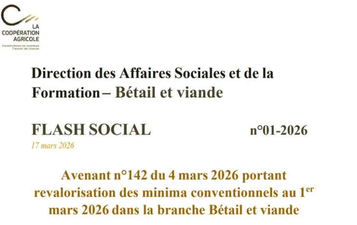 avenant coop BV n 142