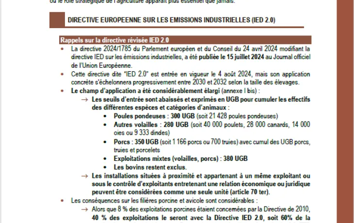 Lettre Environnement PA