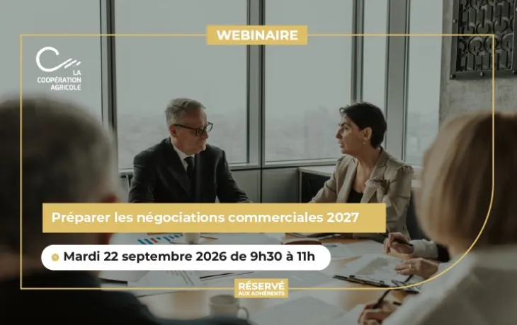 Webinaire - Négociations Commerciales 2027