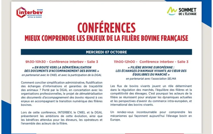 conférence interbev sommet elevage 2026