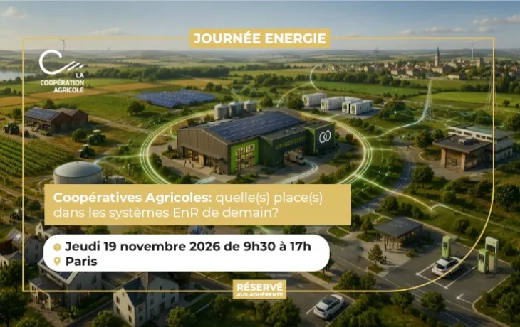 Journée ENR - La Coopération Agricole